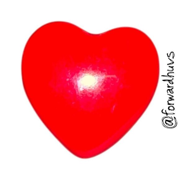 Bundle Sale 3 for $15 | Vintage Heart Pin – Small Statement Accessory - Picture 3 of 7